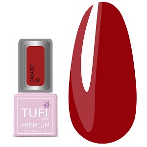 Lakier hybrydowy TUFI profi PREMIUM Cabaret 02 Tomat 8ml