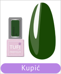 Lakier hybrydowy TUFI profi EMERALD 28 Smutne awokado 8 ml
