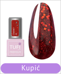 Lakier hybrydowy TUFI profi CABARET 26 Glamour 15 ml