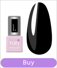 TUFI profi MIDNIGHT 20 Black Eclipse gel polish