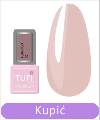 Lakier hybrydowy TUFI profi FLAMINGO 30 Kryształowa róża