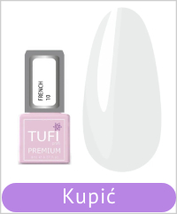 Lakier hybrydowy TUFI profi FRENCH 10 Mleczny