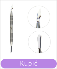 Szpatułka do manicure TUFI profi PREMIUM dwostronna 13.5 cm